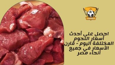 احصل على أحدث أسعار اللحوم المختلفة اليوم - قارن الأسعار في جميع أنحاء مصر