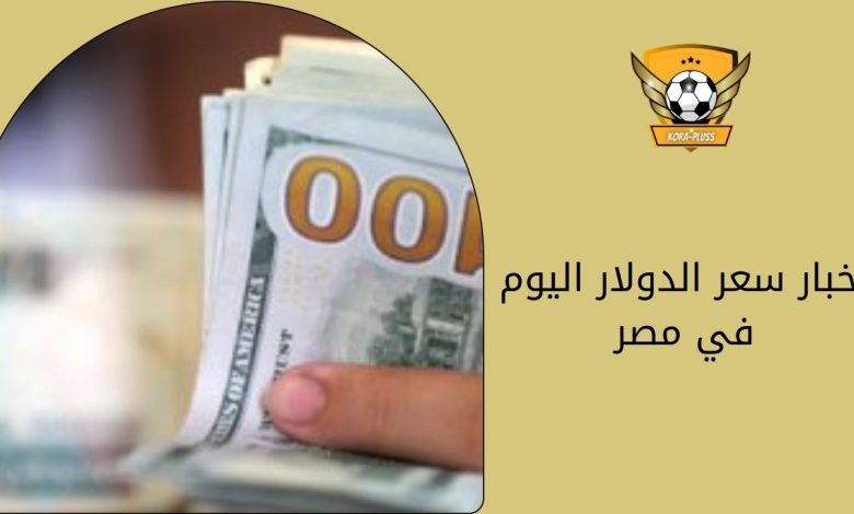 أخبار سعر الدولار اليوم في مصر