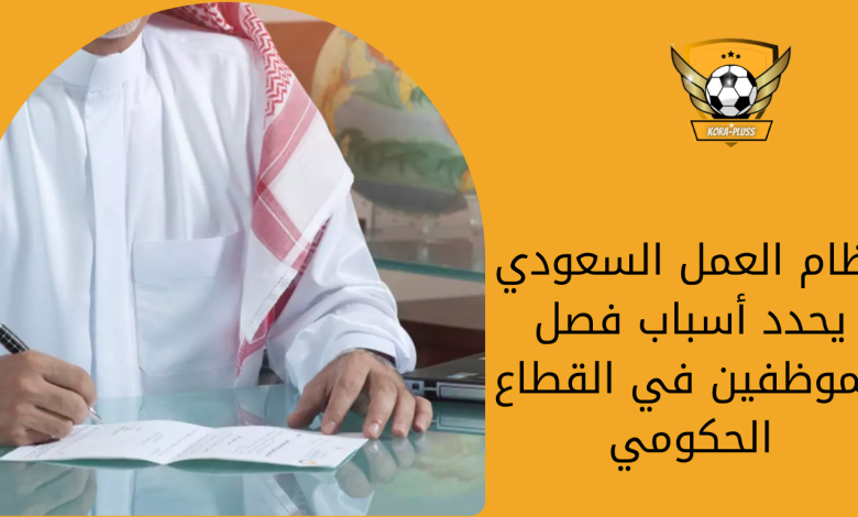 نظام العمل السعودي يحدد أسباب فصل الموظفين في القطاع الحكومي